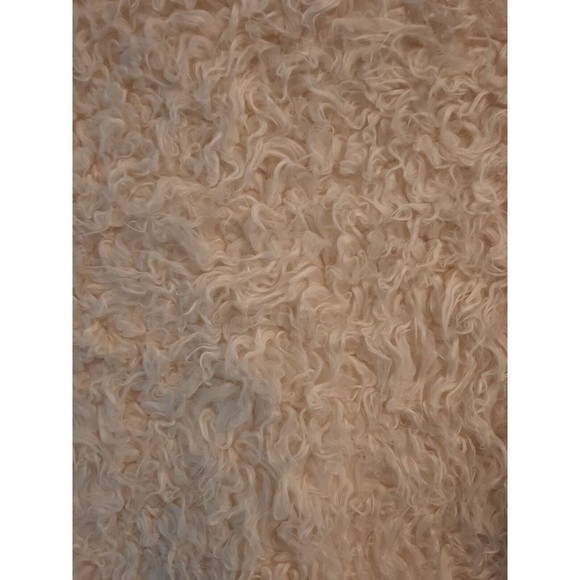 Cabi Furry Crop Jacket Ivory Style # 3024 Small Shaggy Faux Fur - Picture 6 of 6